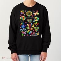 Autism Mashup Collage Women's Sweatshirt thumb 0