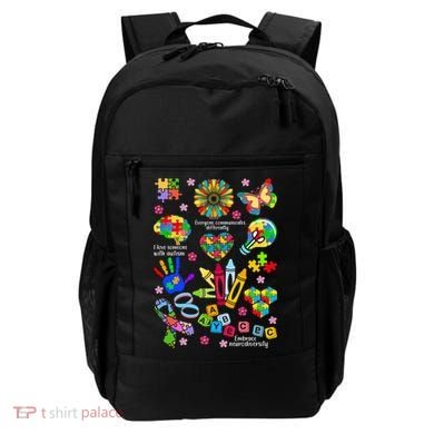 Autism Mashup Collage Backpack