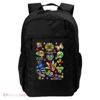 Autism Mashup Collage Backpack thumb 0