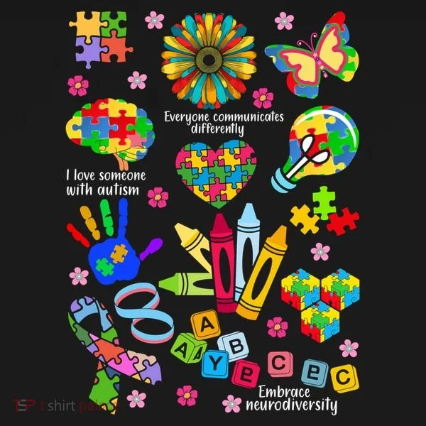 Autism Mashup Collage Bucket Hat