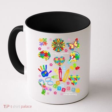 Autism Mashup Collage Coffee Mug