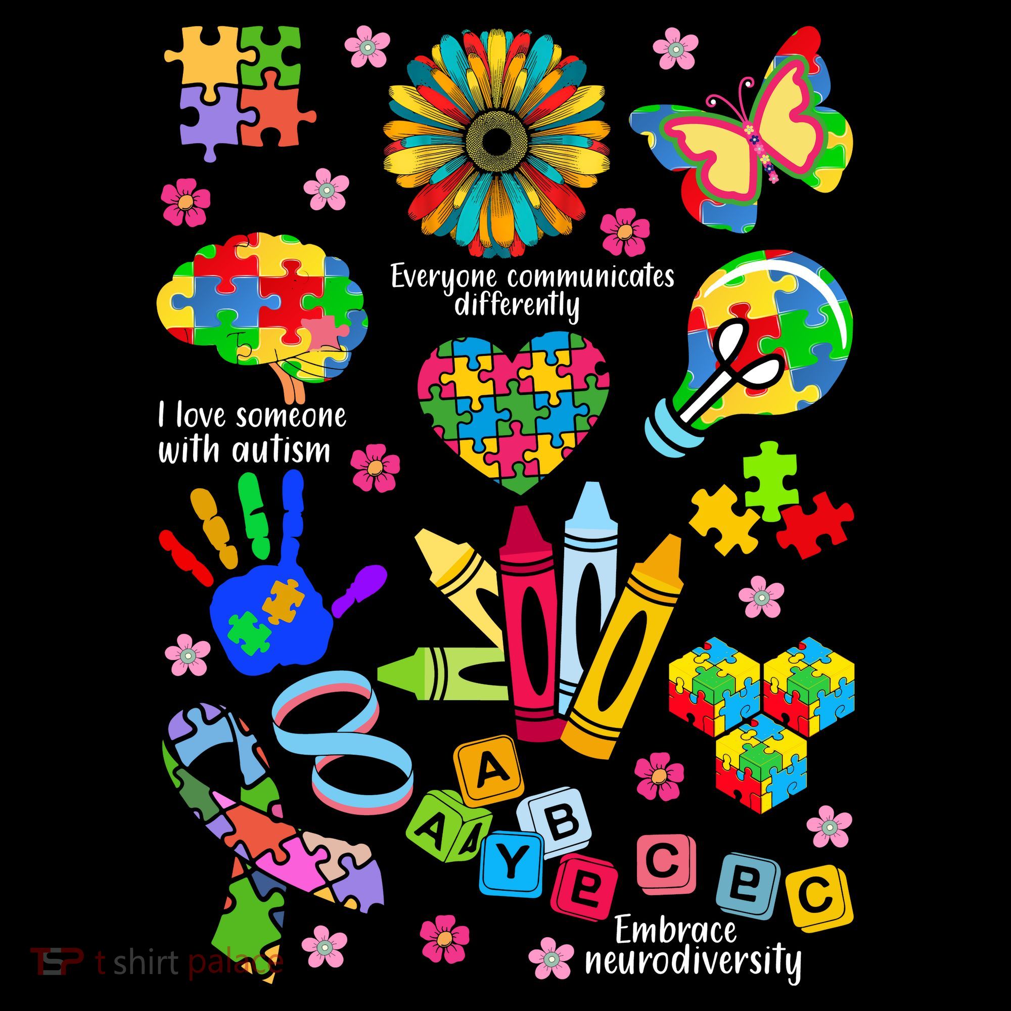 Autism Mashup Collage Coffee Mug