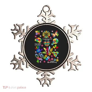 Autism Mashup Collage Ornament