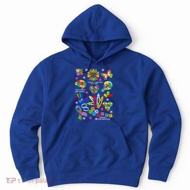 Autism Mashup Collage Hoodie