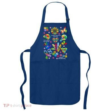 Autism Mashup Collage Apron