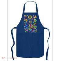 Autism Mashup Collage Apron thumb 0