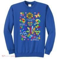 Autism Mashup Collage Sweatshirt thumb 0