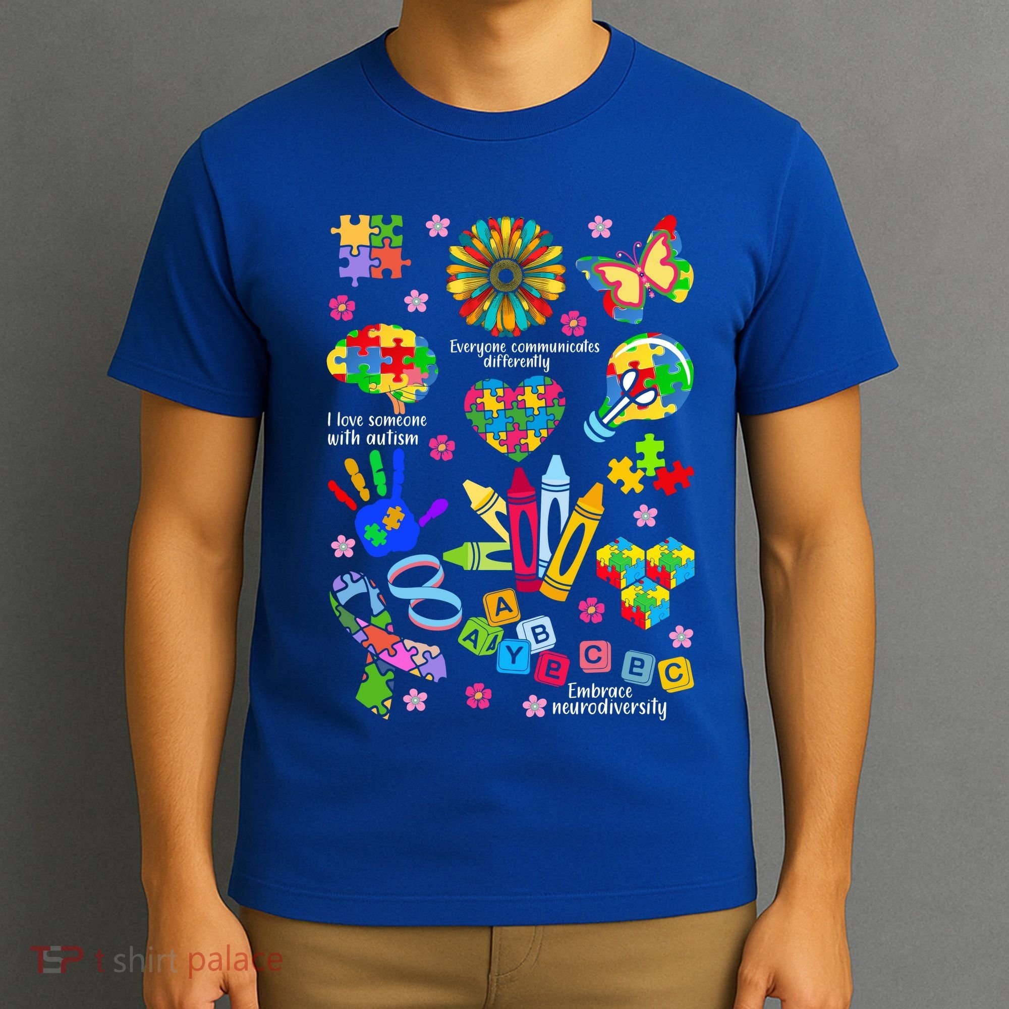 Autism Mashup Collage T-Shirt