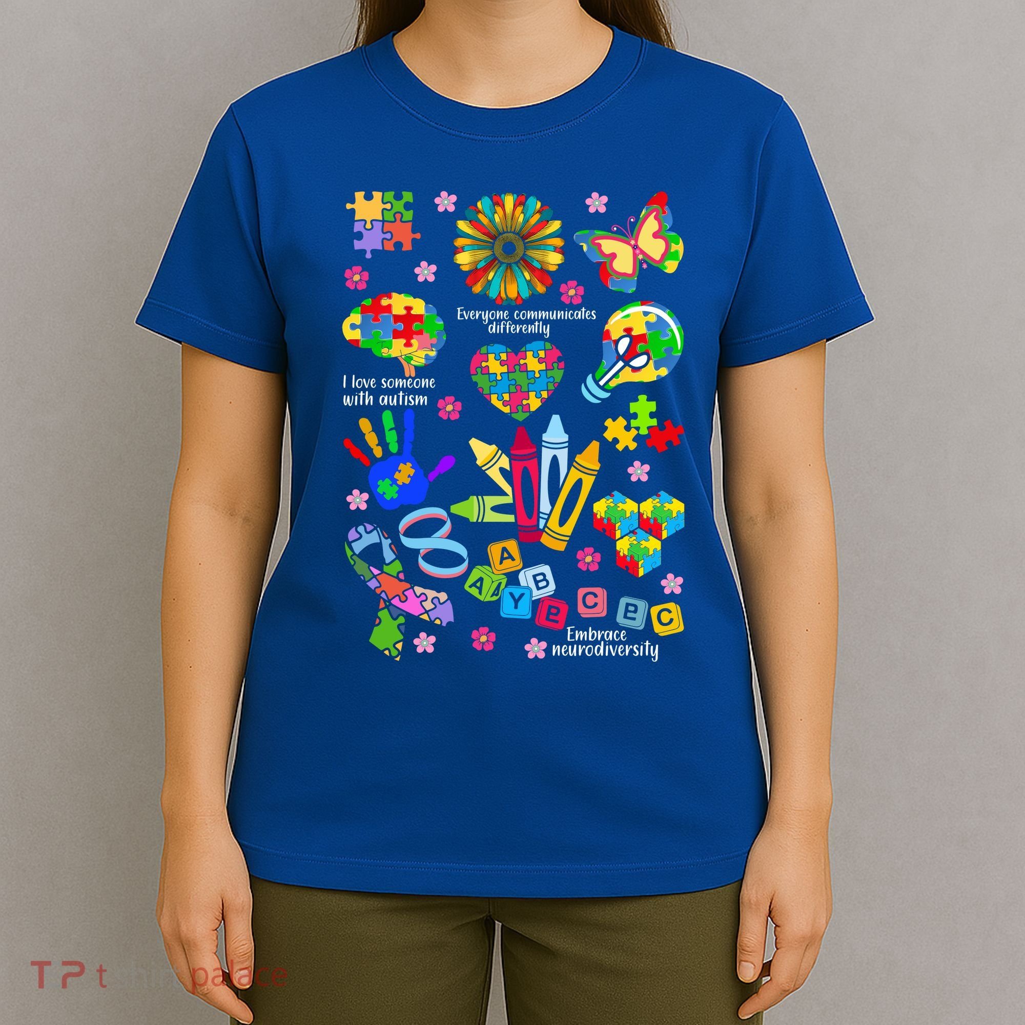 Autism Mashup Collage T-Shirt