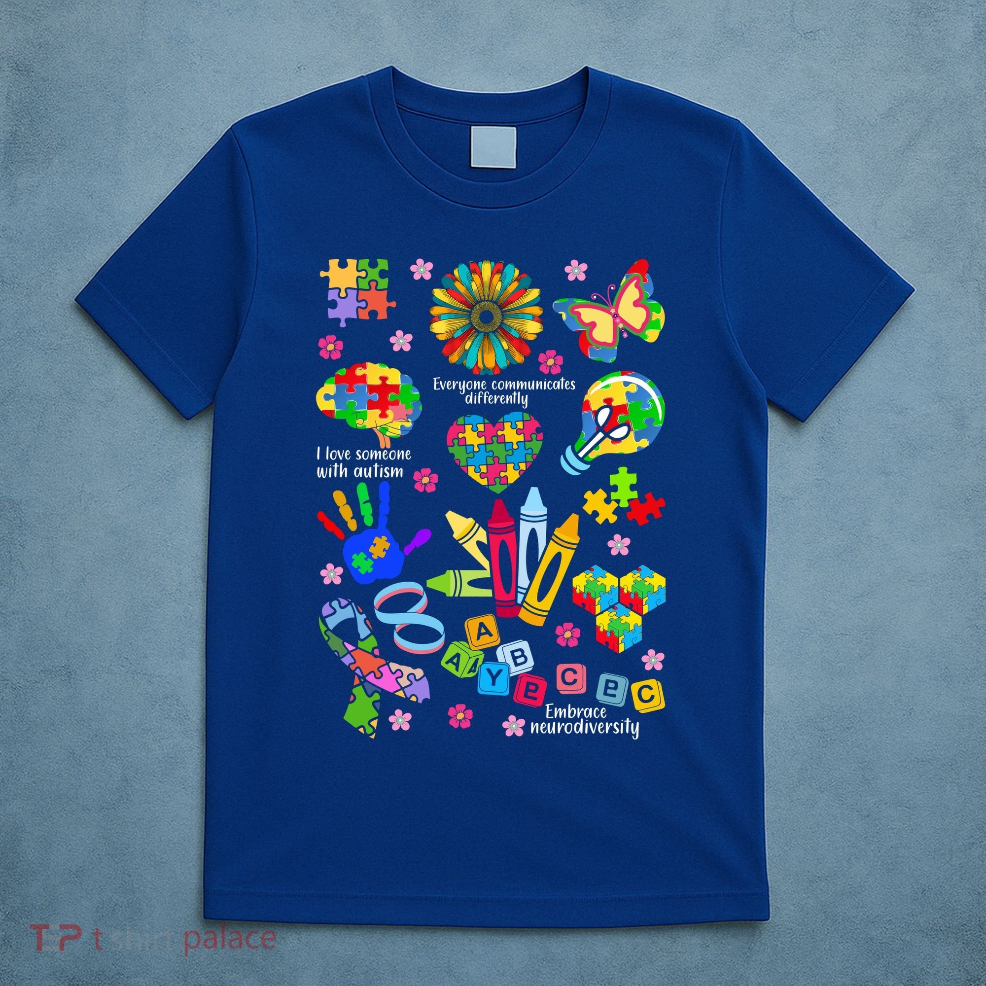 Autism Mashup Collage T-Shirt
