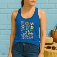 Autism Mashup Collage Women's Tank Top thumb 2