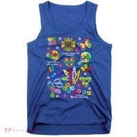 Autism Mashup Collage Tank Top thumb 0