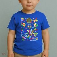 Autism Mashup Collage Toddler T-Shirt thumb 2