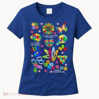 Autism Mashup Collage Women's T-Shirt