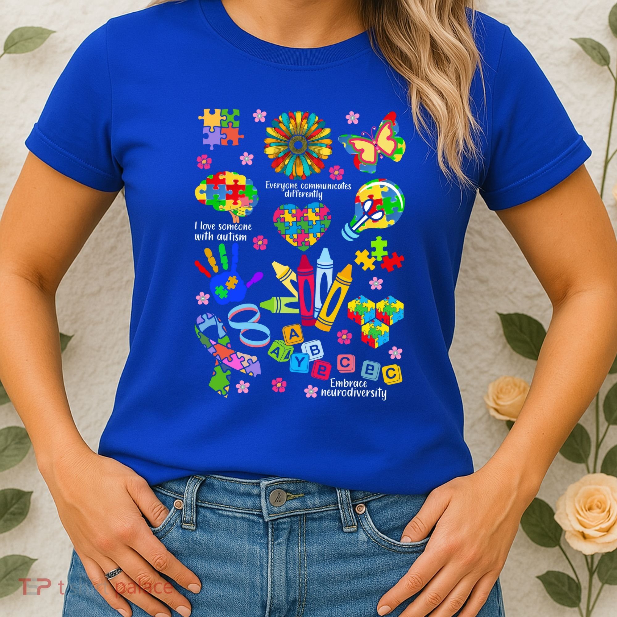 Autism Mashup Collage Women's T-Shirt