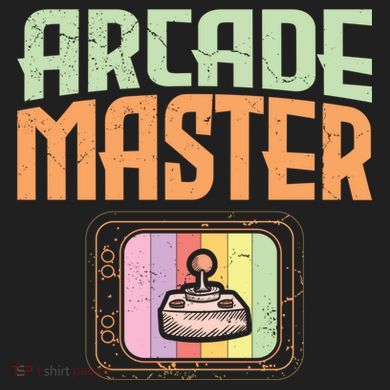 Arcade Master Classic Controller Retro Gaming Arcade Gift Comfort Colors Heavyweight Long Sleeve T-Shirt