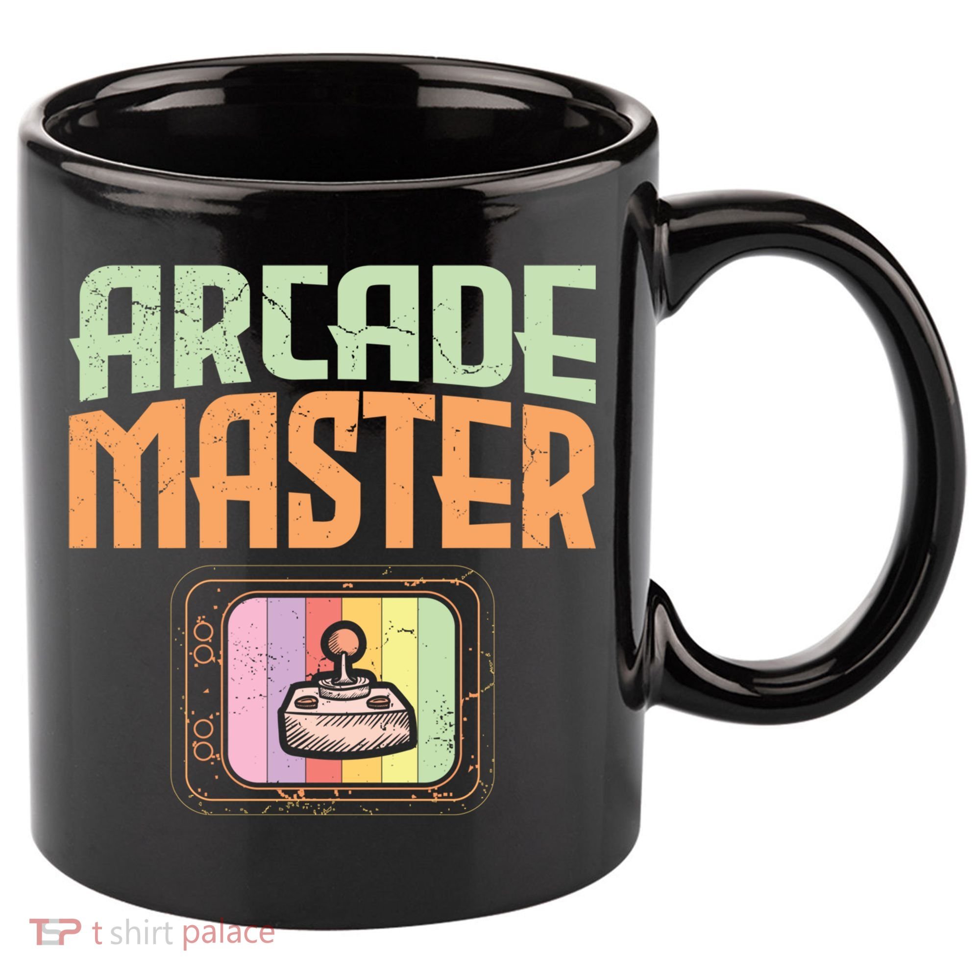 Arcade Master Classic Controller Retro Gaming Arcade Gift 11oz C Handle Ceramic Mug