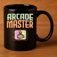 Arcade Master Classic Controller Retro Gaming Arcade Gift 11oz C Handle Ceramic Mug thumb 3