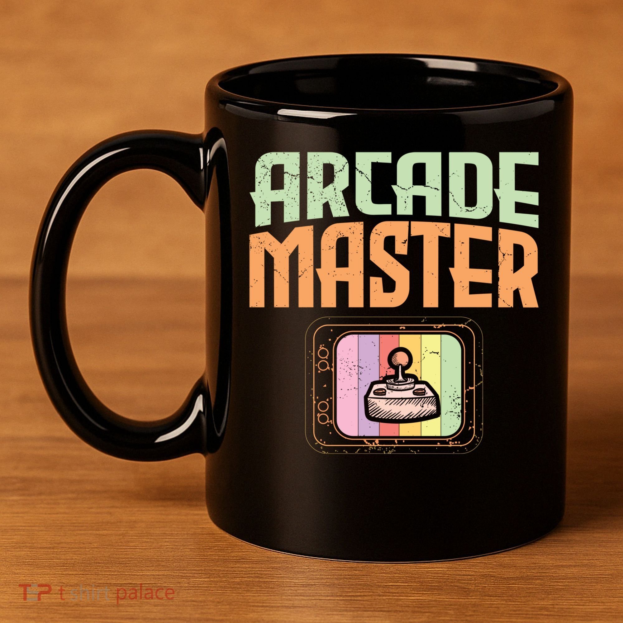 Arcade Master Classic Controller Retro Gaming Arcade Gift 11oz C Handle Ceramic Mug