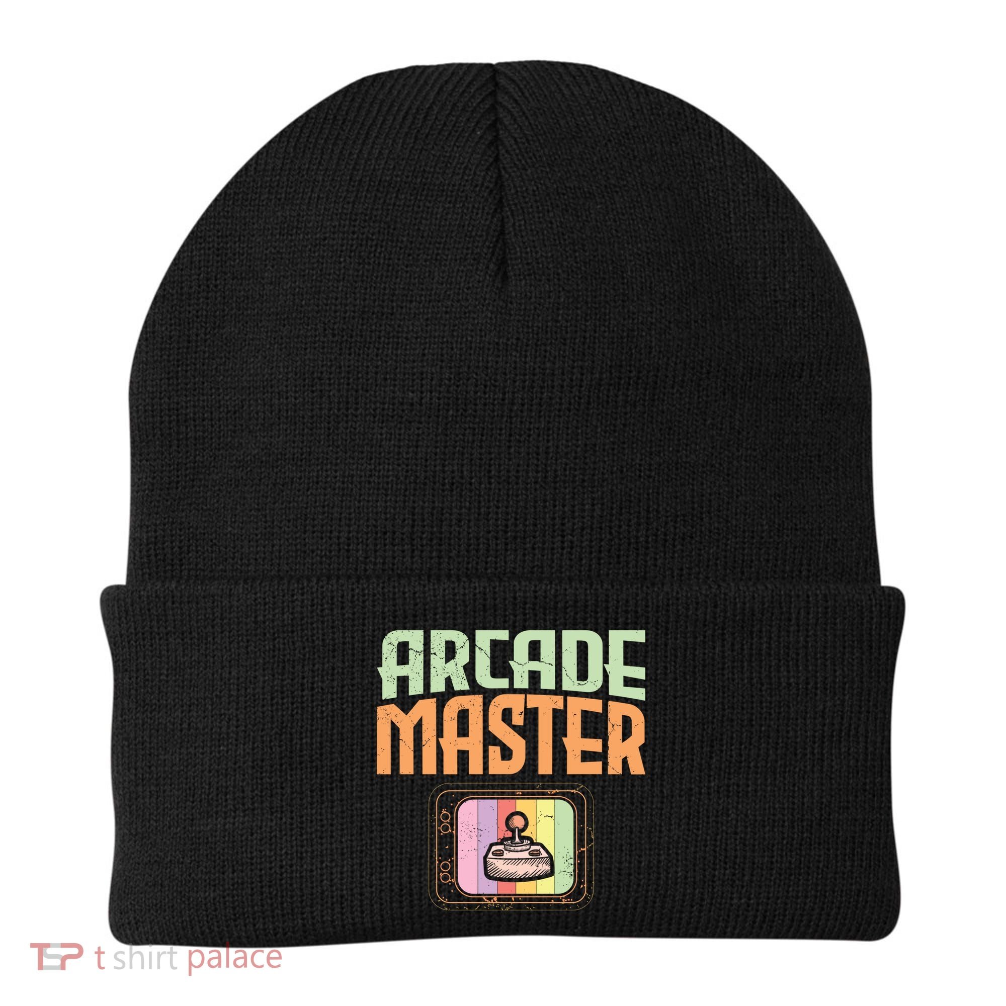 Arcade Master Classic Controller Retro Gaming Arcade Gift Beanie