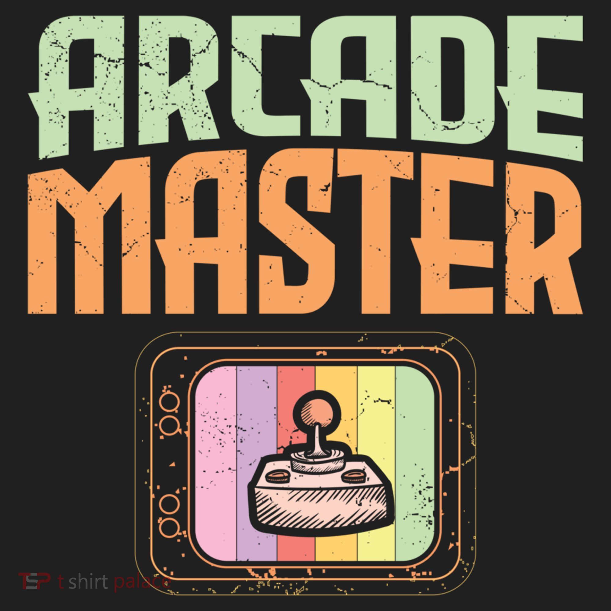Arcade Master Classic Controller Retro Gaming Arcade Gift Golf Towel