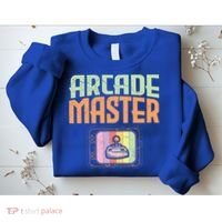 Arcade Master Classic Controller Retro Gaming Arcade Gift Sweatshirt thumb 2