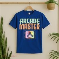 Arcade Master Classic Controller Retro Gaming Arcade Gift T-Shirt thumb 2