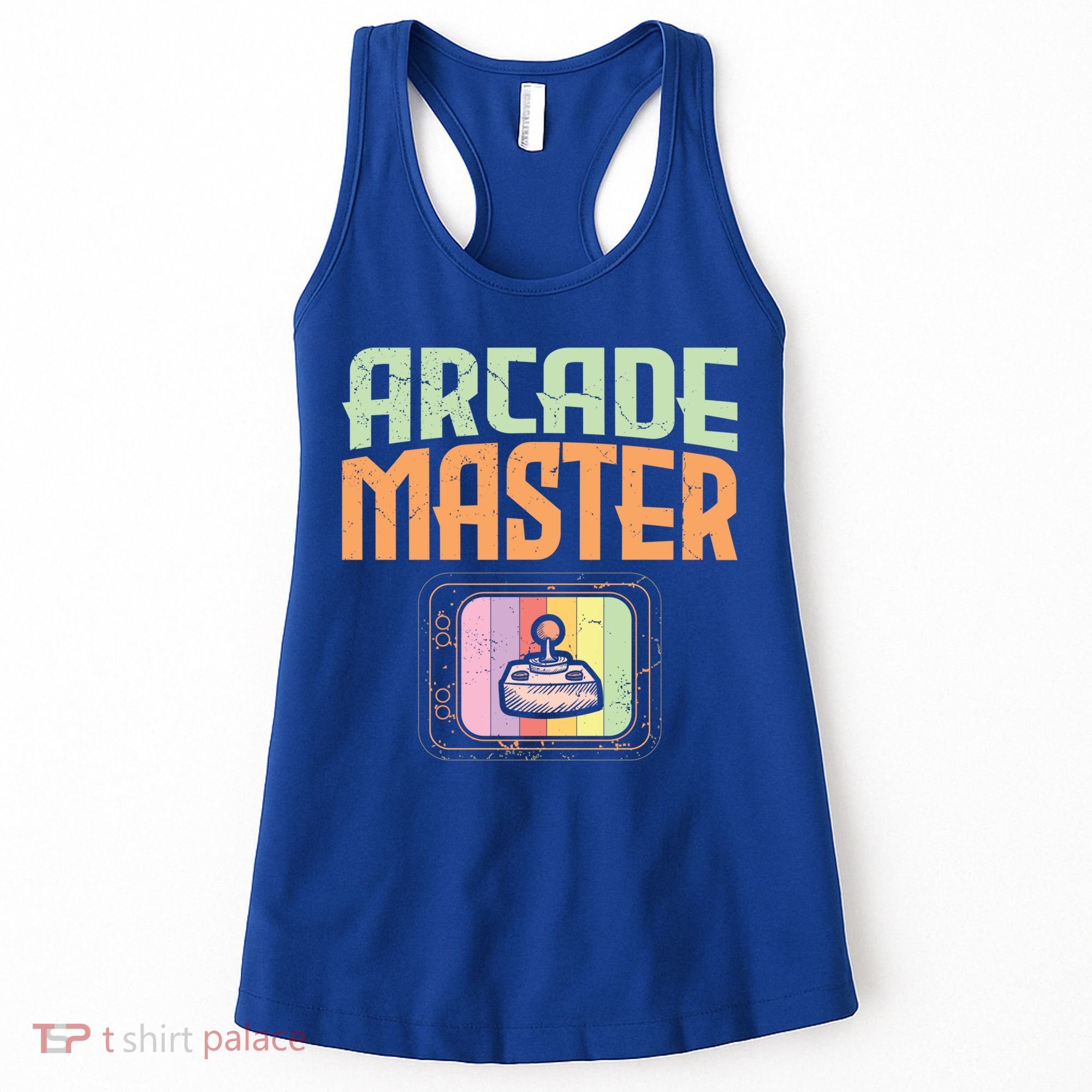 Arcade Master Classic Controller Retro Gaming Arcade Gift Women's Tank Top