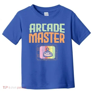Arcade Master Classic Controller Retro Gaming Arcade Gift Toddler T-Shirt
