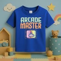 Arcade Master Classic Controller Retro Gaming Arcade Gift Toddler T-Shirt thumb 3