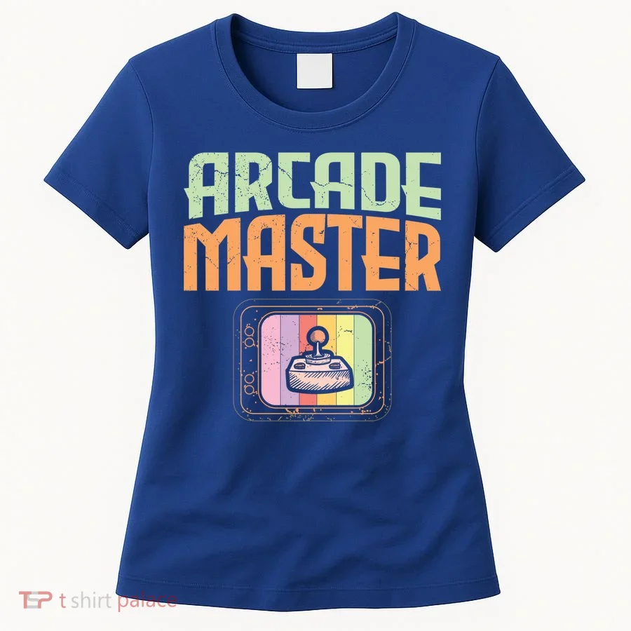 Arcade Master Classic Controller Retro Gaming Arcade Gift Women's T-Shirt