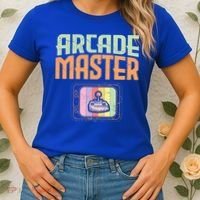 Arcade Master Classic Controller Retro Gaming Arcade Gift Women's T-Shirt thumb 2