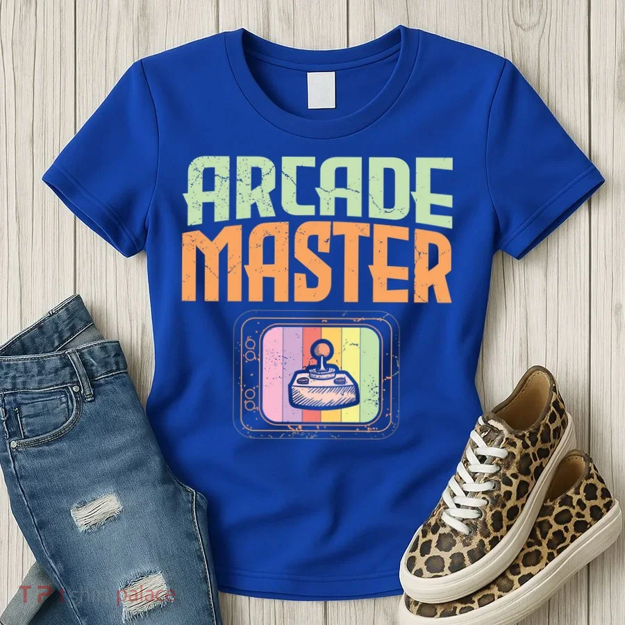 Arcade Master Classic Controller Retro Gaming Arcade Gift Women's T-Shirt