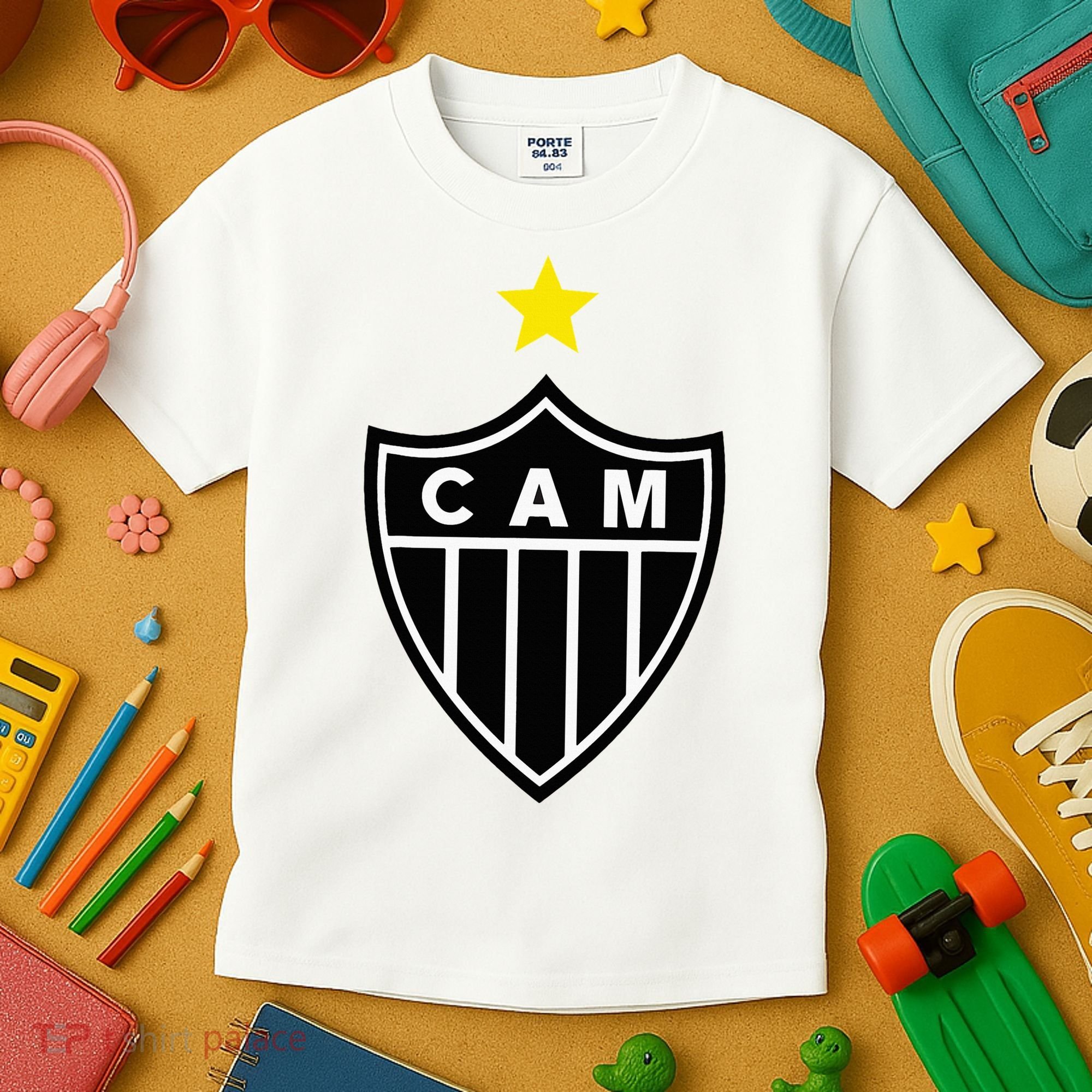 Atletico Mineiro Club Supporter Fan Brazil Brazilian Kids T-Shirt