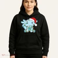 Axolotl Merry Christmas Winter Axolotls Christmas Hoodie thumb 5