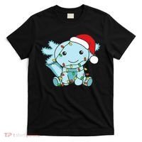 Axolotl Merry Christmas Winter Axolotls Christmas T-Shirt thumb 0