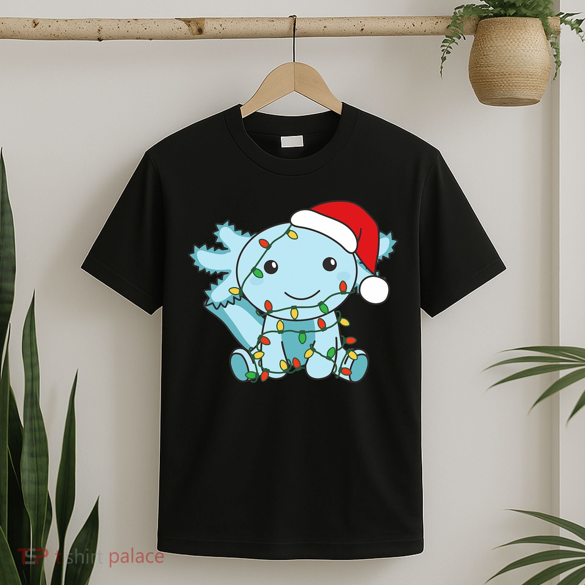 Axolotl Merry Christmas Winter Axolotls Christmas T-Shirt