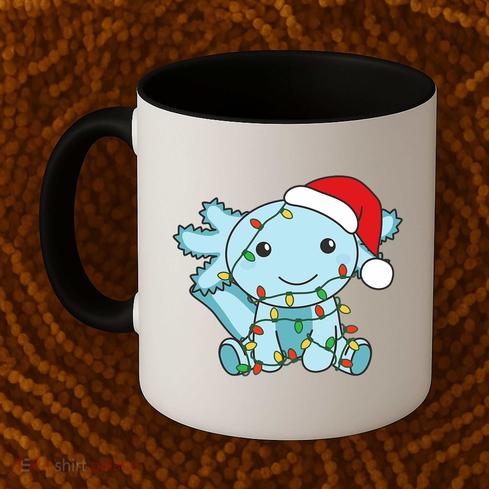 Axolotl Merry Christmas Winter Axolotls Christmas Coffee Mug