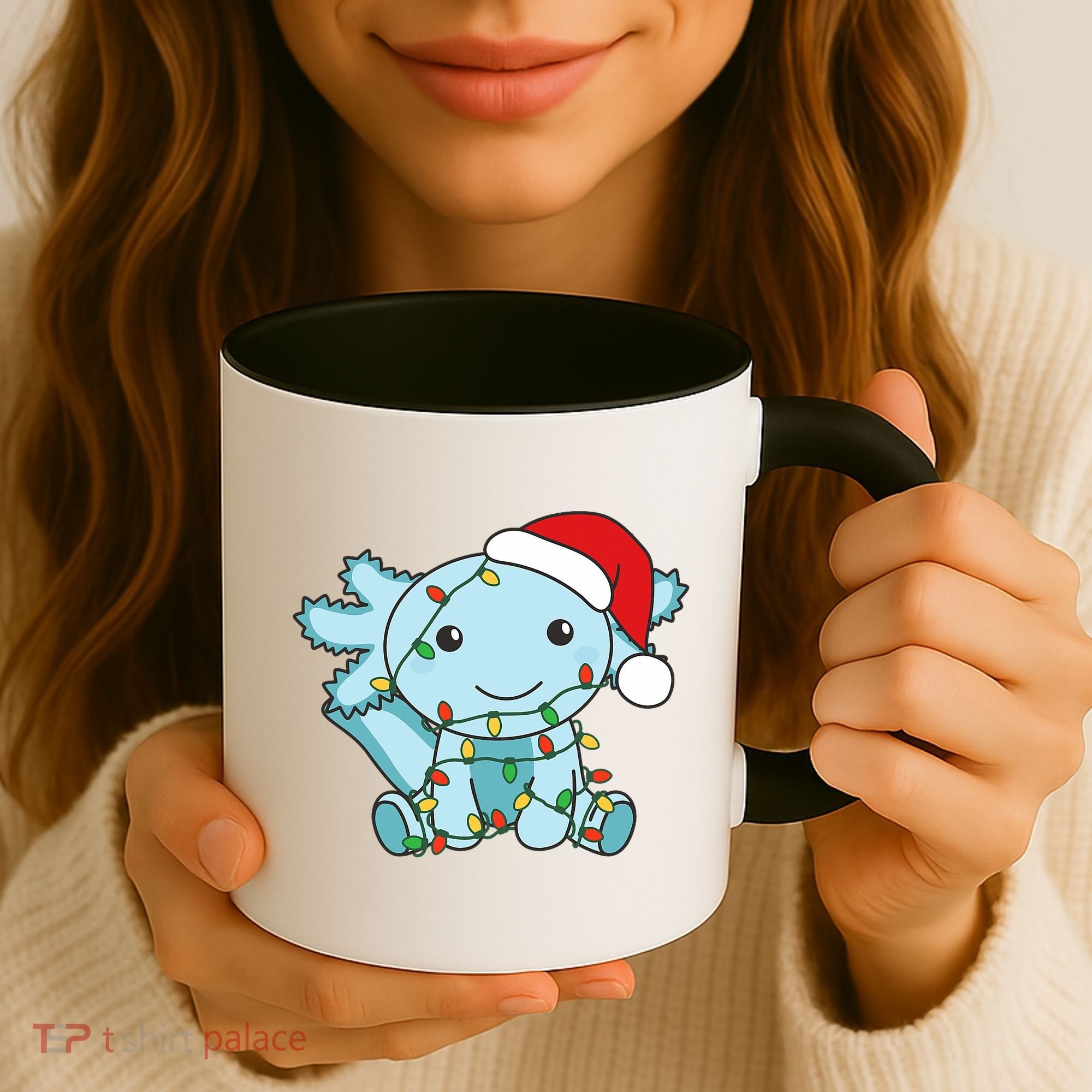 Axolotl Merry Christmas Winter Axolotls Christmas Coffee Mug