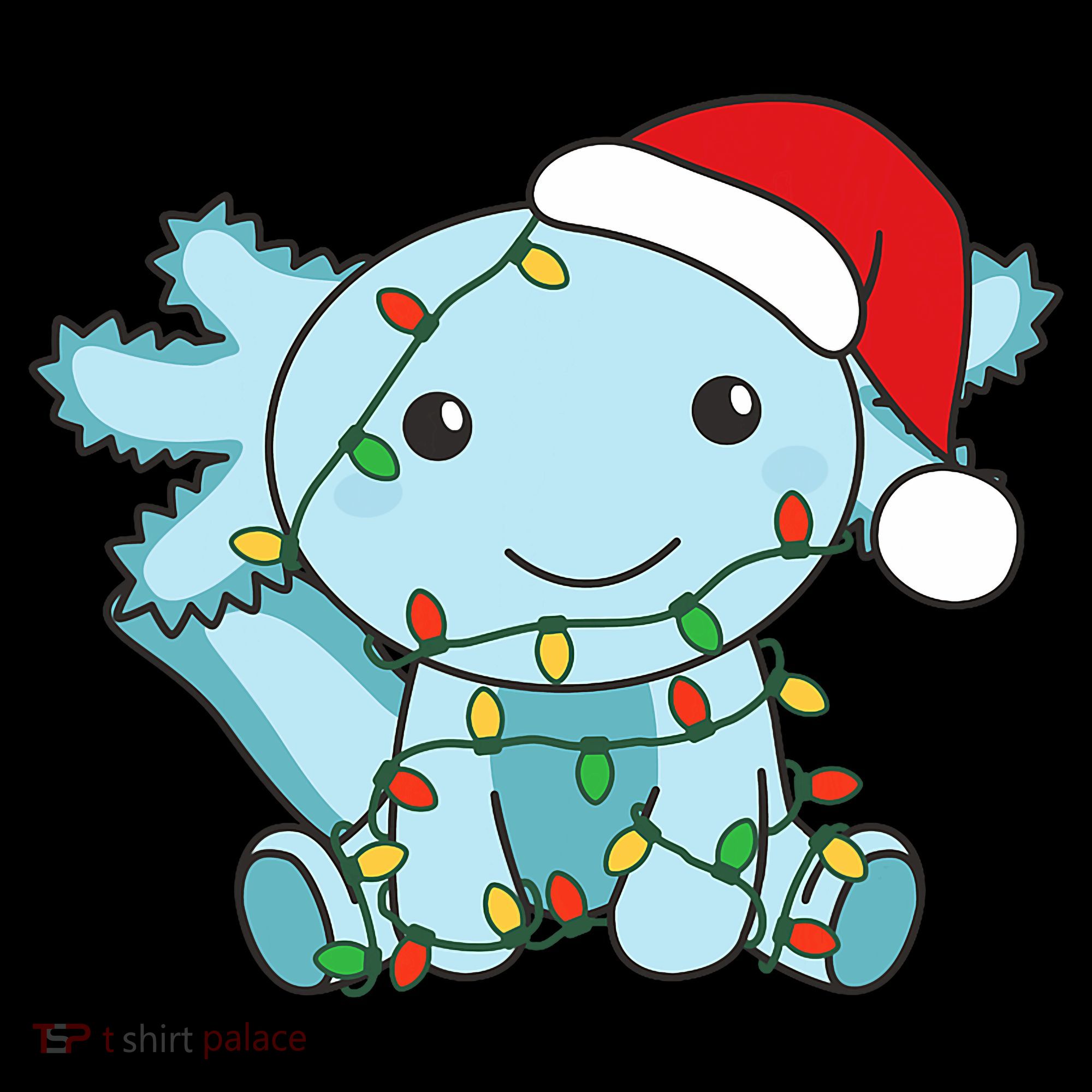 Axolotl Merry Christmas Winter Axolotls Christmas Coffee Mug