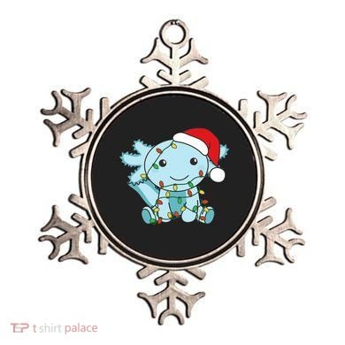 Axolotl Merry Christmas Winter Axolotls Christmas Ornament