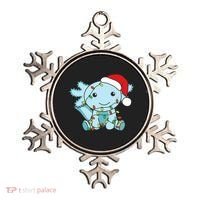 Axolotl Merry Christmas Winter Axolotls Christmas Ornament thumb 0