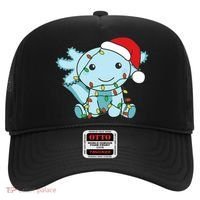 Axolotl Merry Christmas Winter Axolotls Christmas Hat thumb 0
