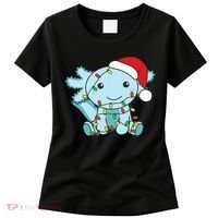 Axolotl Merry Christmas Winter Axolotls Christmas Women's T-Shirt thumb 0