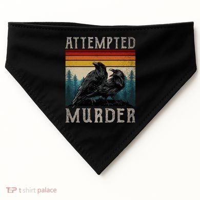 Attempted Murder Crows USA-Made Doggie Bandana