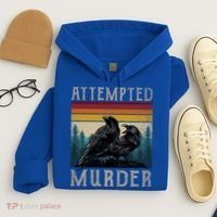 Attempted Murder Crows Hoodie thumb 4