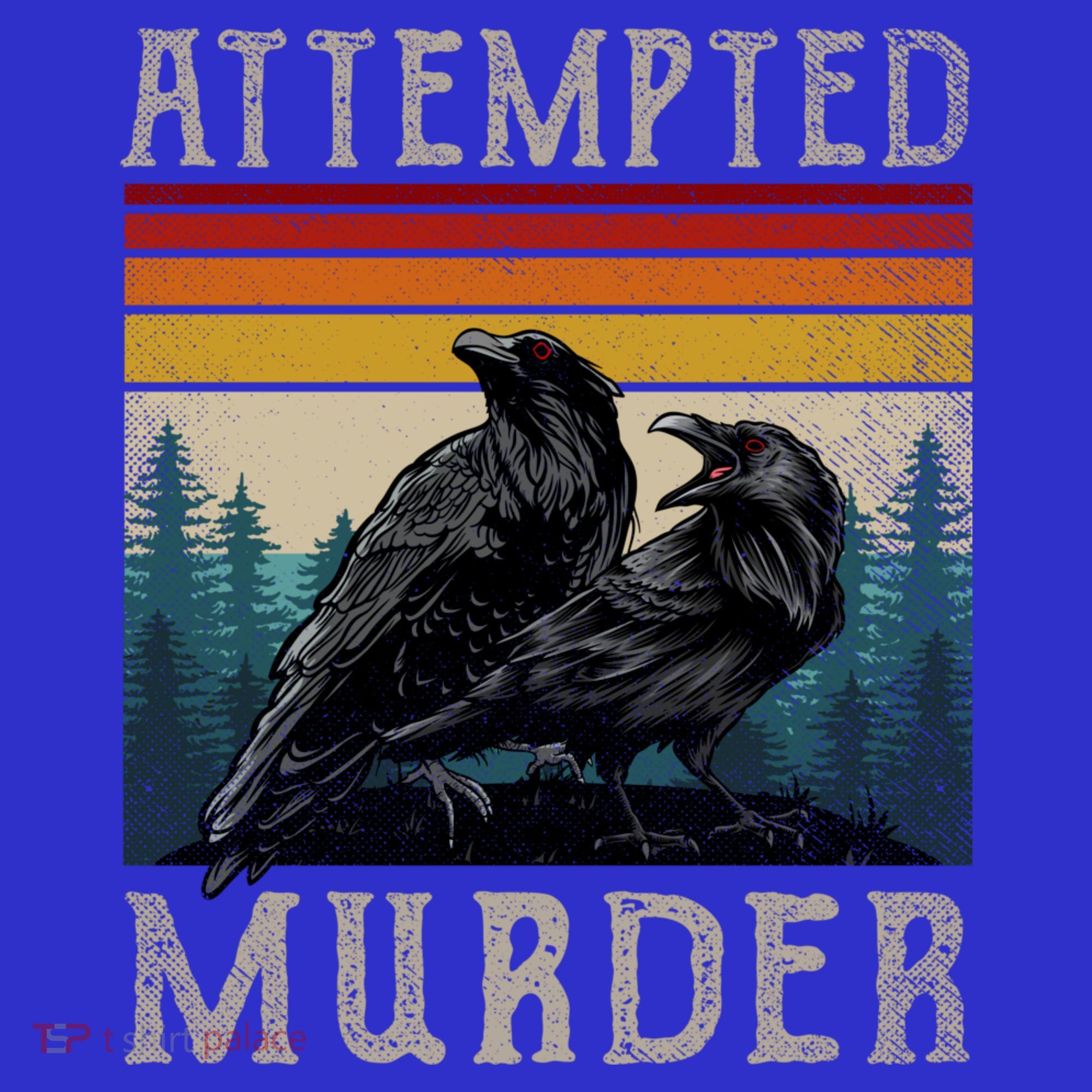 Attempted Murder Crows Hoodie