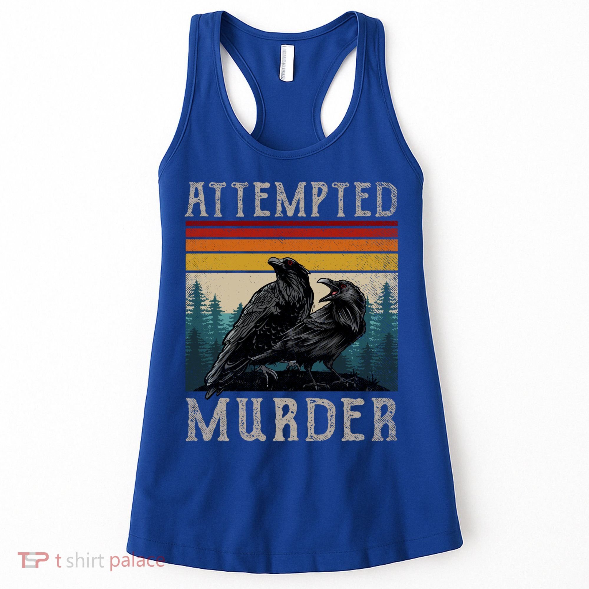 Attempted Murder Crows Women's Tank Top