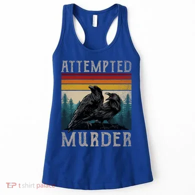 Attempted Murder Crows Women's Tank Top