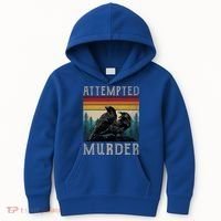 Attempted Murder Crows Kids Hoodie thumb 0